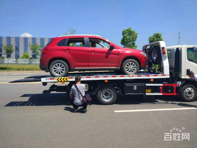 東風153后雙橋救援清障車